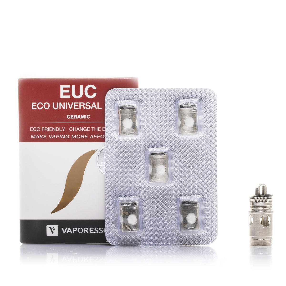 Vaporesso EUC Keramik Verdampferköpfe für Veco One 0.5 Ohm