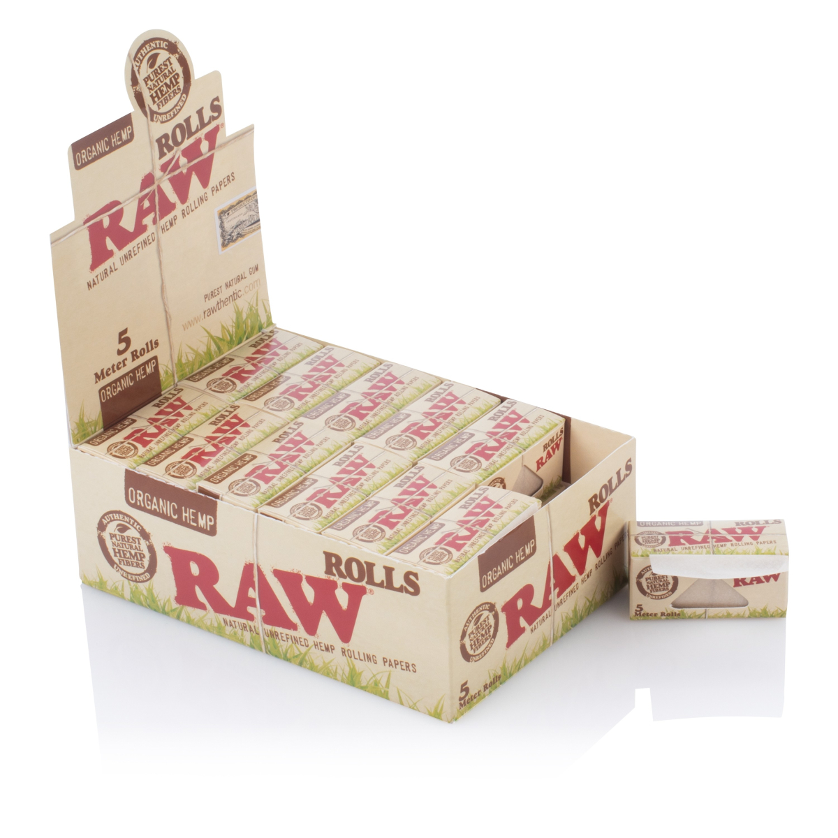 RAW Organic Rolls Box