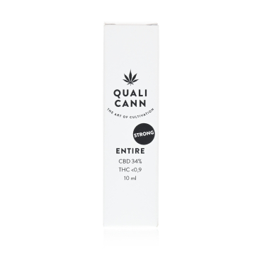 Qualicann CBD Öl 34% THC 0.9% 10ml