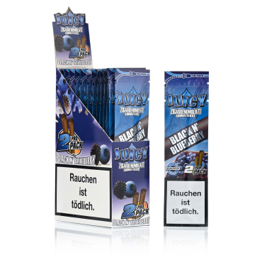 Juicy Blunt Black and Blueberry Box