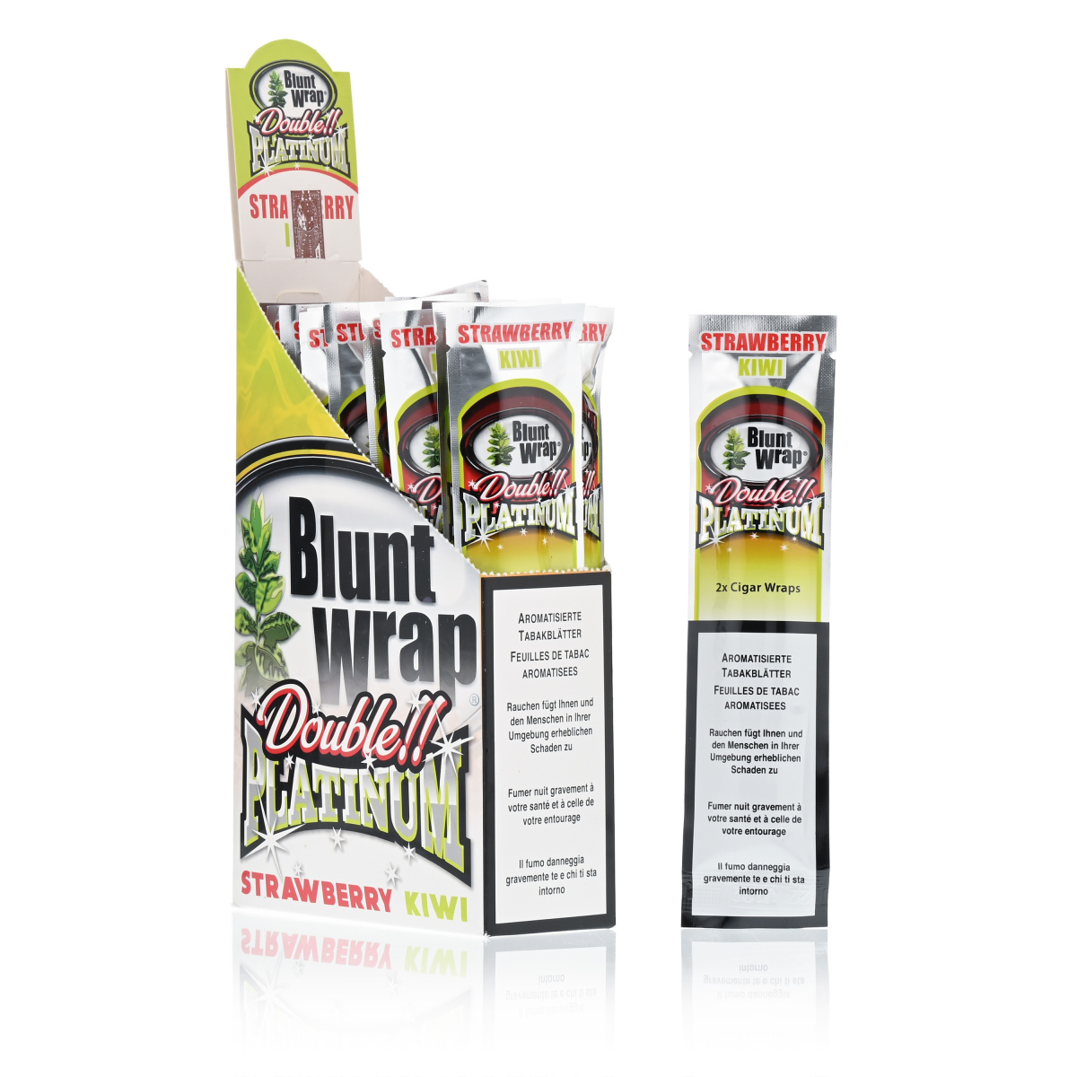 Platinum Strawberry Kiwi Box 25 x 2 Display