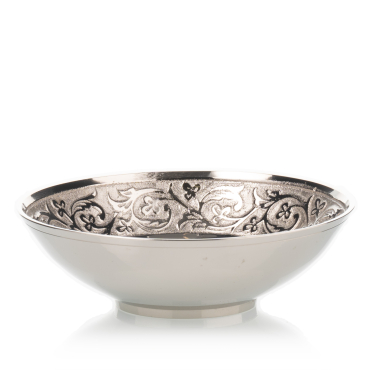 Bröselschale aus Metall