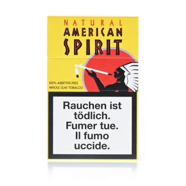 American Spirit Zigarette Gelb