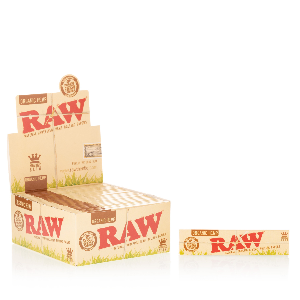 RAW Organic KS Slim Box (50)