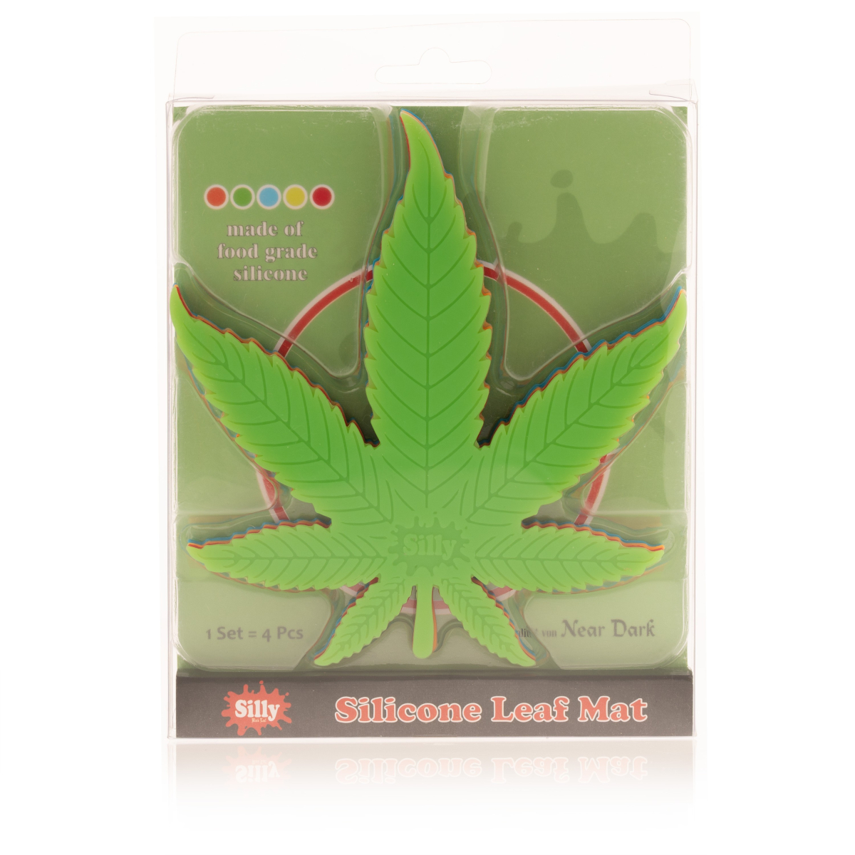 Oil Black Leaf Silly Silikon-Matte Blattform