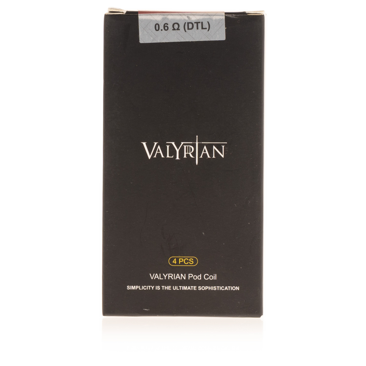 4 x Pod Coil 0.6ohm (DTL) (FeCrAI) zu Uwell Valyrian Pod Kit