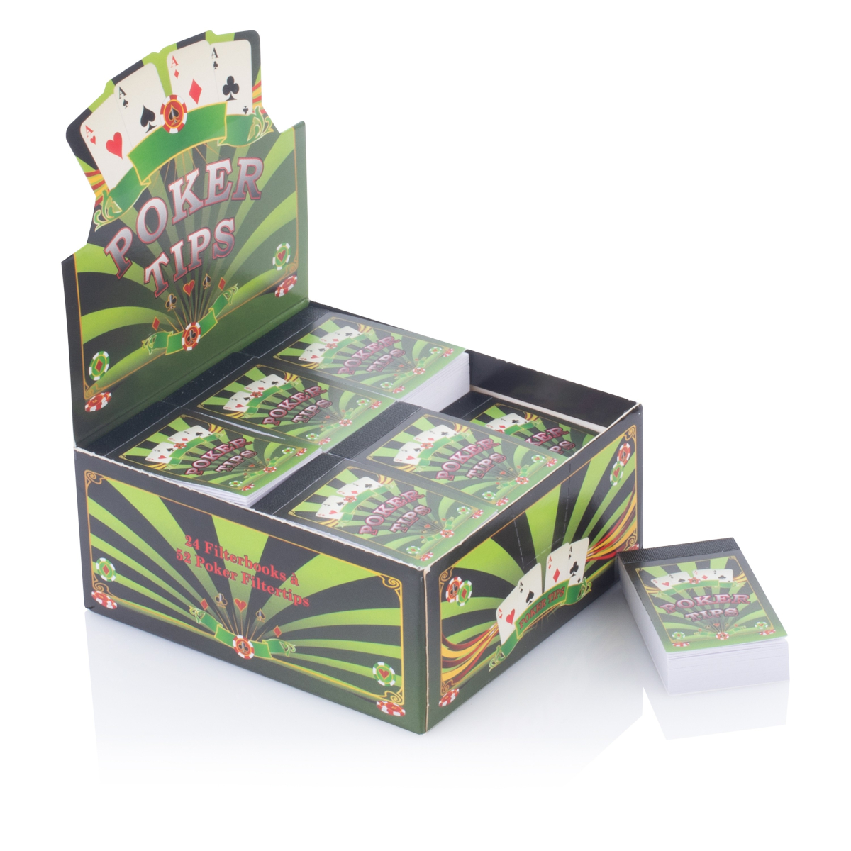 Poker Filtertips Box
