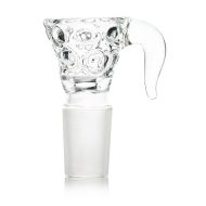 Glass Bowl Socket - diamond details - SG: 18.8mm