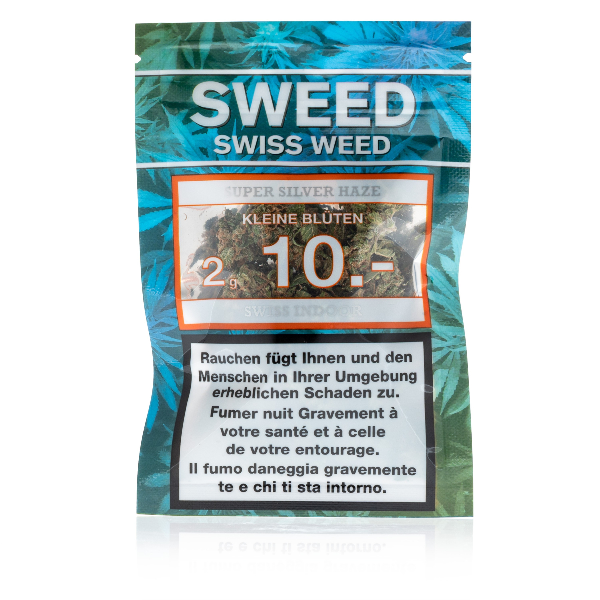 Sweed Super Silver Haze kleine Blüten 2g