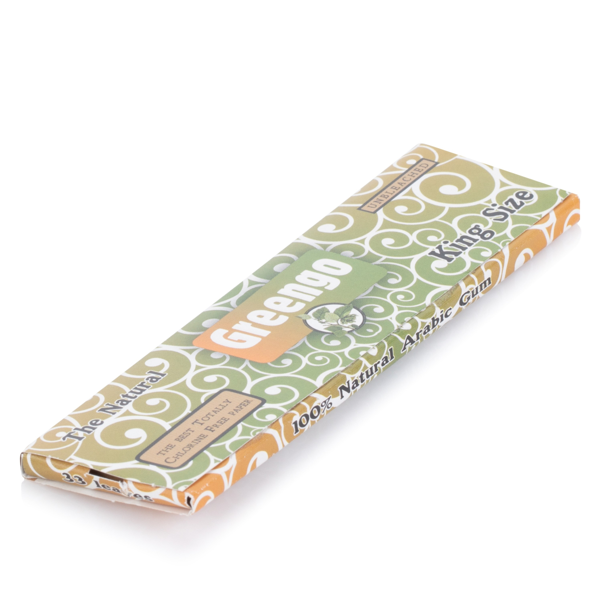 Greengo Papers King Size Slim ungebleicht