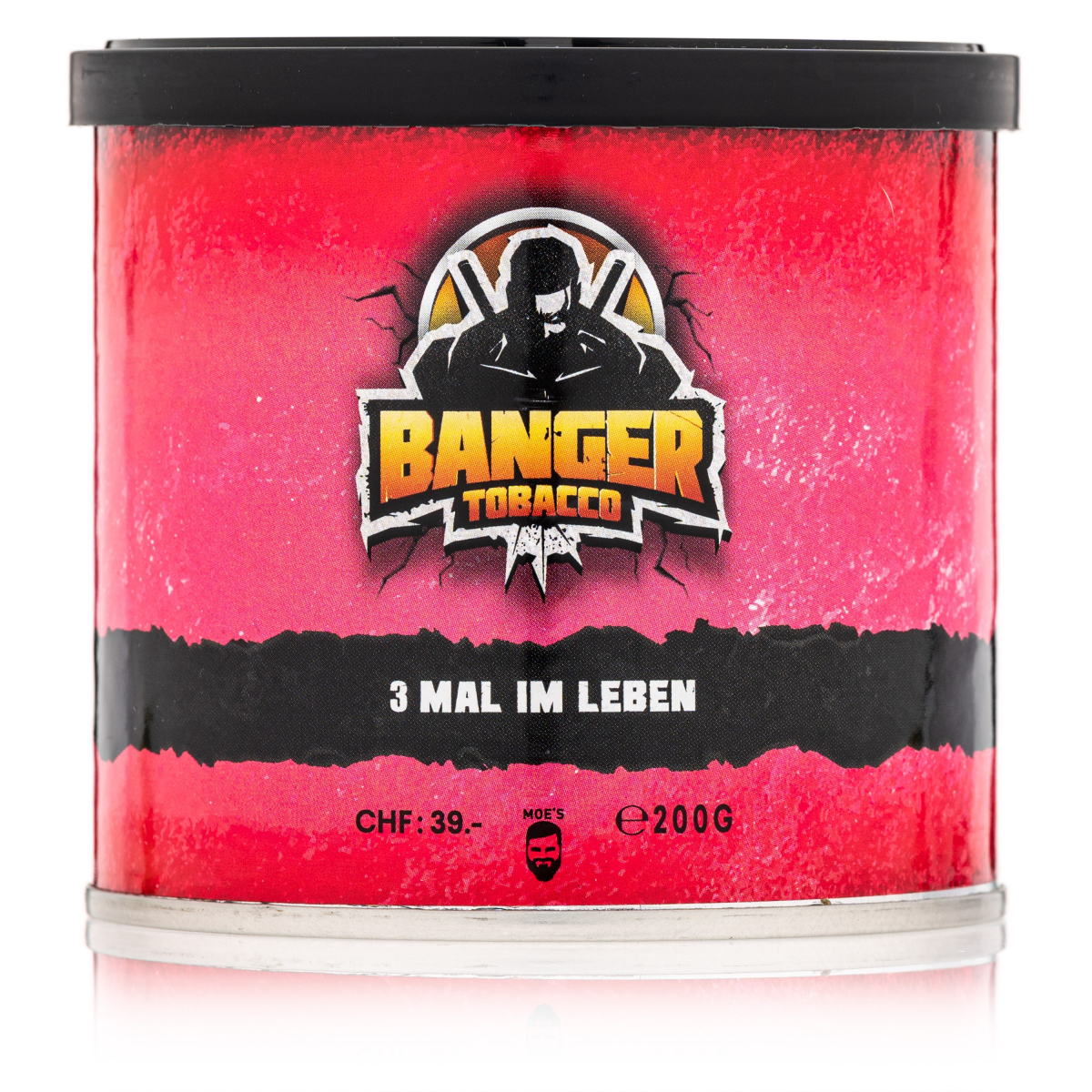Banger Shisha Tabak - 3 Mal im Leben (200g)
