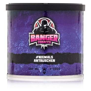 Banger Shisha Tabak - Niemals Antäuschen (200g)