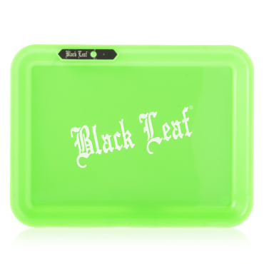Black Leaf LED Mixing Tray Green