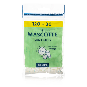 Mascotte Original Slim Filter 6mm 120