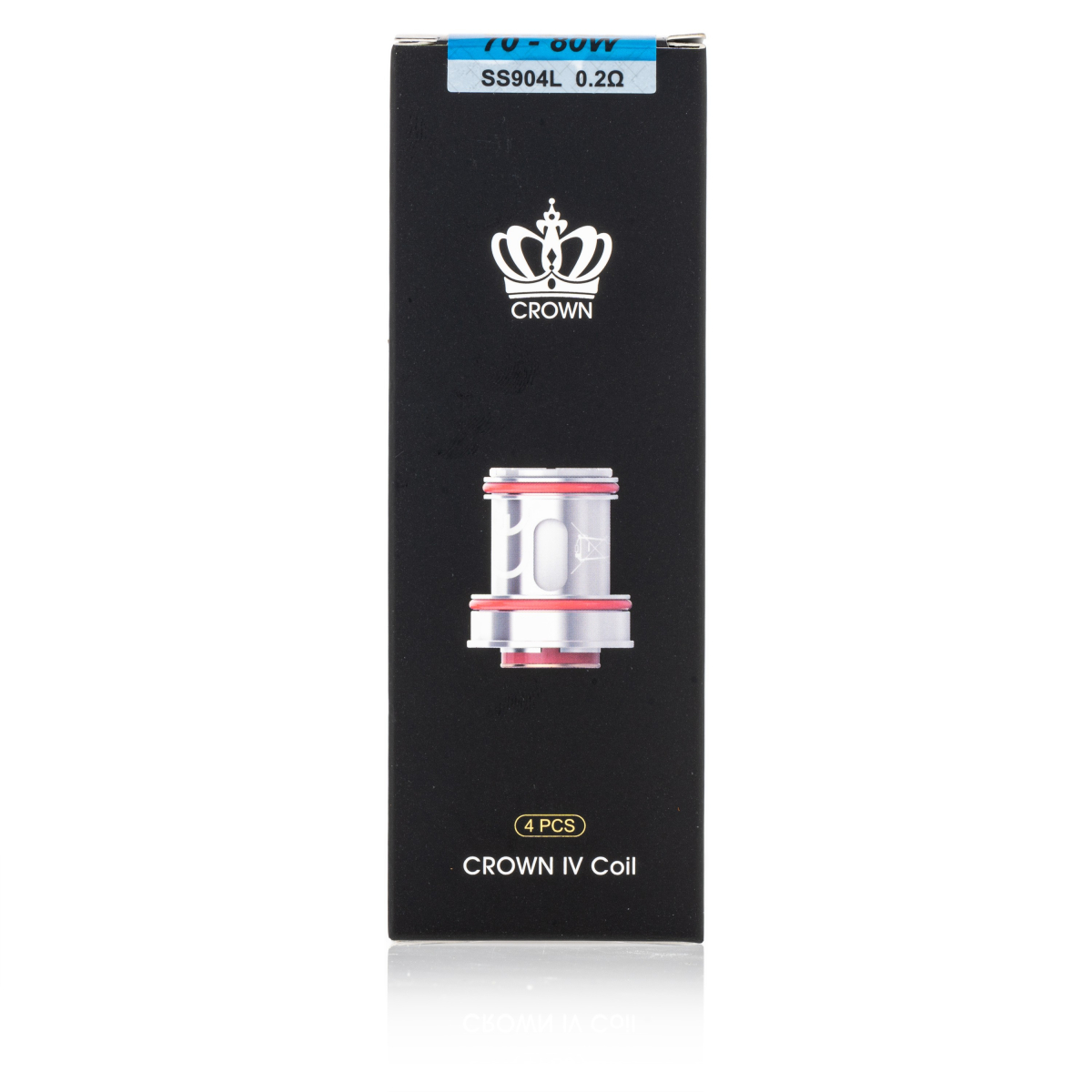 Uwell CROWN 4 Dual SS904L Verdampferköpfe 0.2 ohm (4 Stück)