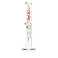 Boost Hangover Red Glass Bong- H:32cm- Ø:40mm-Socket: 14.5mm- WT:5mm (circa)