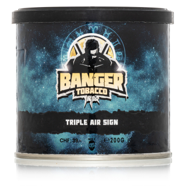 Banger Shisha Tabak - Triple Air Sign 200g