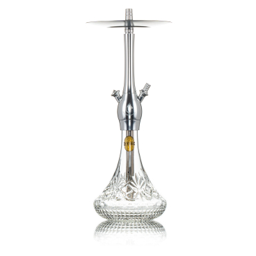 Dschinni Chucky Silver Crystal Shisha Set