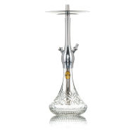 Dschinni Chucky Silver Crystal Shisha Set