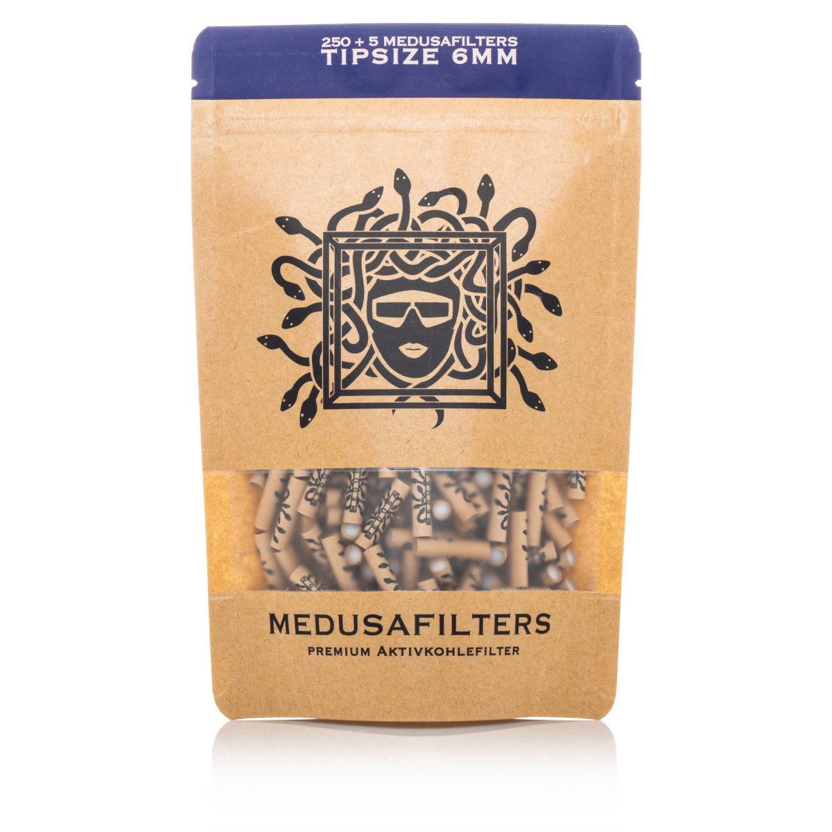 Medusa Aktivkohlefilter 250 Stück