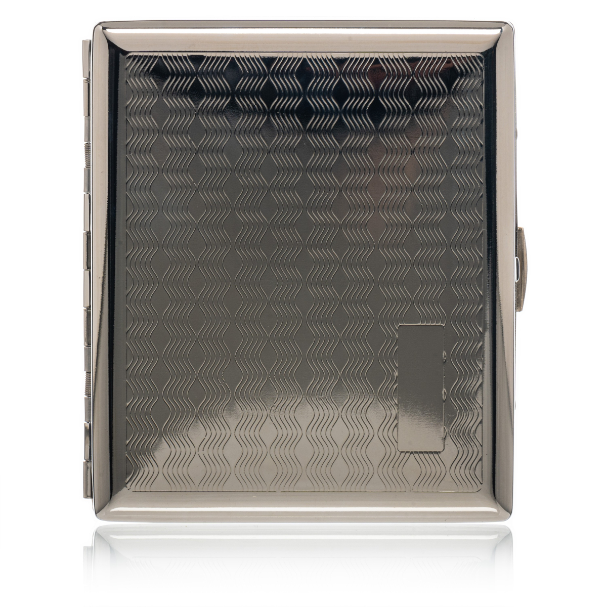 Zigarettenetui chrom gemustert 18er