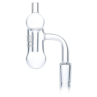 Oil Black Leaf Quarz Banger Carb Cap & Perle NS 14 D: 20/16mm