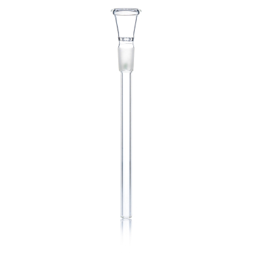 Glass Chillum - Socket:14.5mm- small hole L:14cm