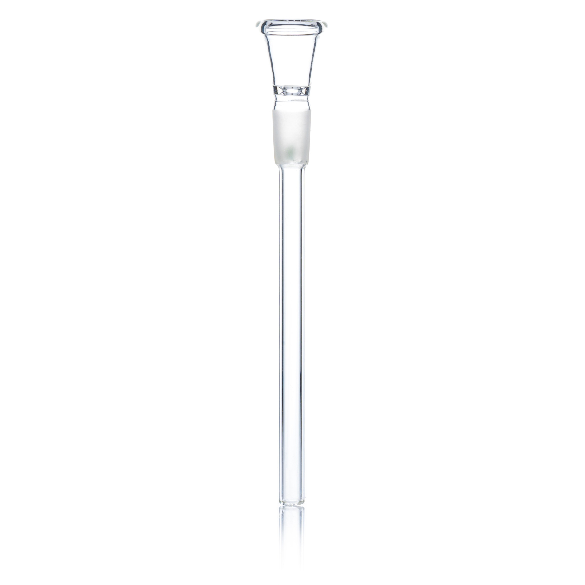 Glass Chillum - Socket:14.5mm- small hole L:14cm