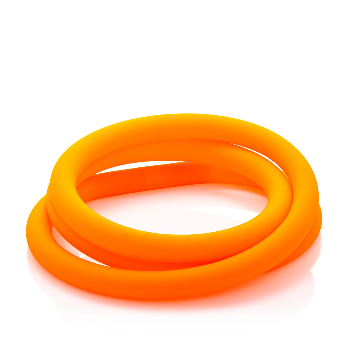 Silikonschlauch Matt Orange