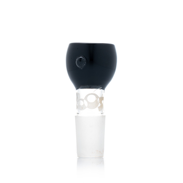 Fumed Boost Glass Bowl - Black - SG:18.8mm