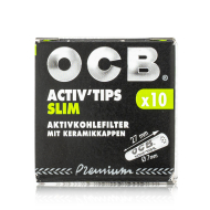 OCB Filter Slim Activ Tips Aktivkohle 7mm