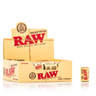 RAW Hemp Wick Zündschnur Box (40)