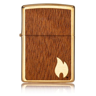Zippo Woodchuck  Brushed Bras