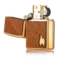 Zippo Woodchuck  Brushed Bras