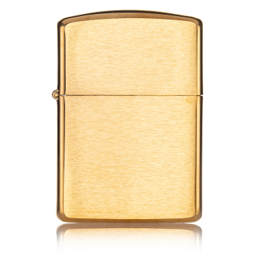 Zippo Finished Brass Armor Heavy Wall