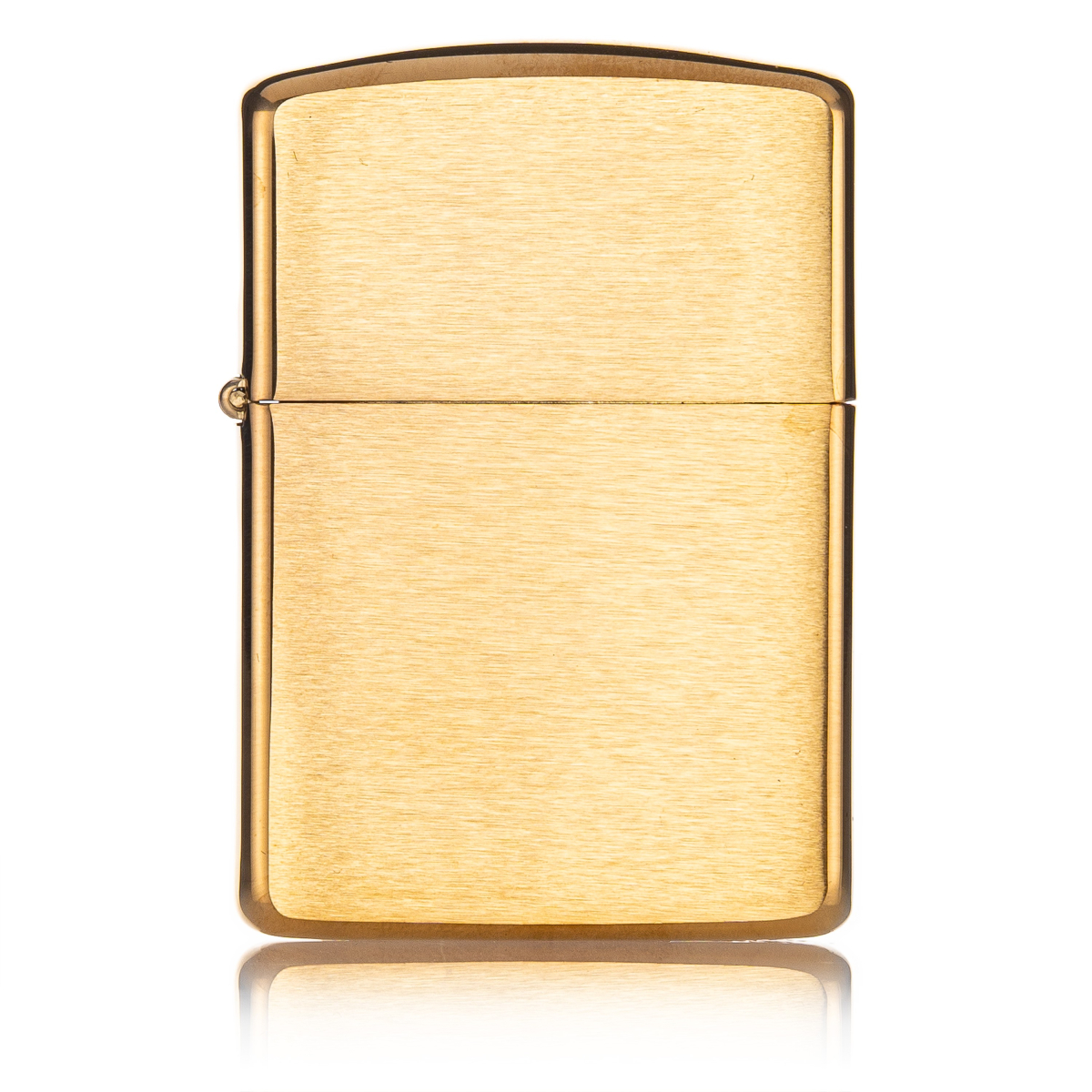 Zippo Finished Brass Armor Heavy Wall