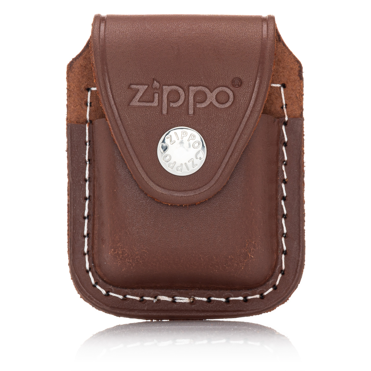 Zippo Pouch Brown Clip