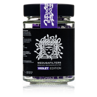 Medusa Aktivkohlefilter violett Glas 100 Stück