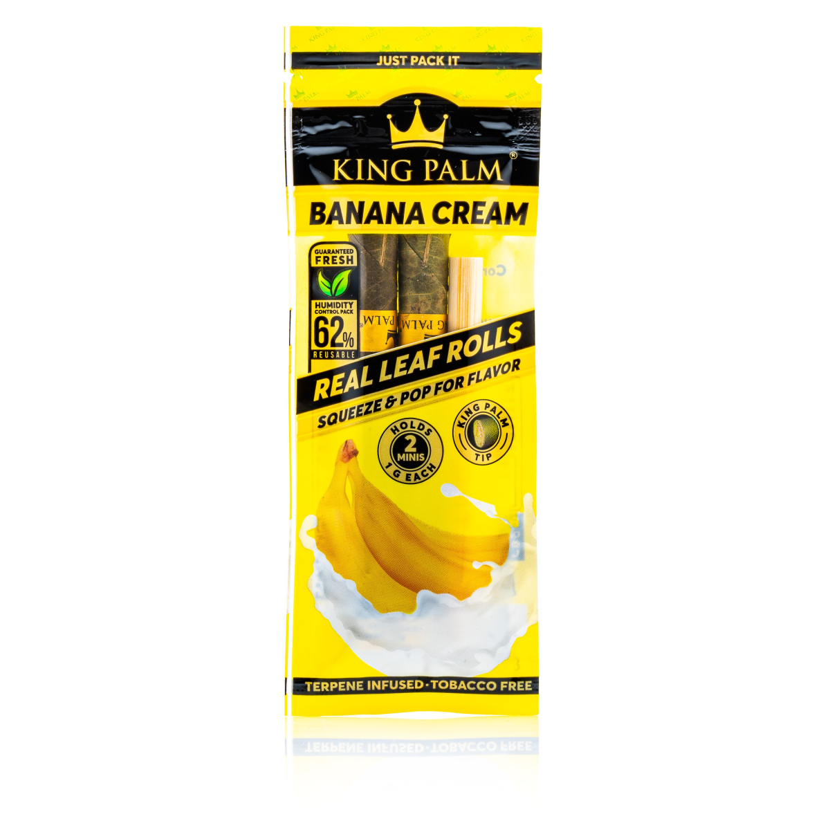 King Palm Wraps - 2 x Mini - Banana Cream