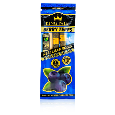 King Palm Wraps - 2 x Mini - Berry Terps