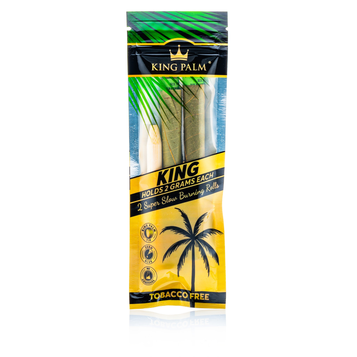 King Palm Wraps - 2 x King Size - Natural