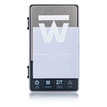 Truweigh Crimson Digitalwaage - 1000g x 0.1g  /  Schwarz