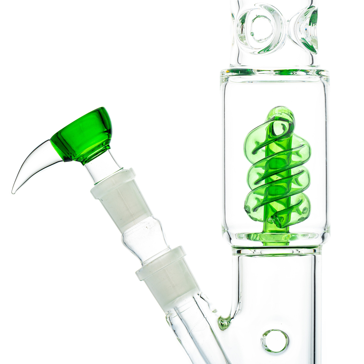 Grace Glass | Green Cane H:37cm D:55/45mm