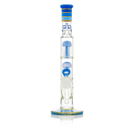 Grace Glass | Big Cane Blue Barrel Tree arm perc Bong