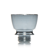 Alu-Kopf für Pfeife konisch mit Gewinde