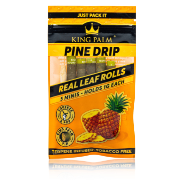 King Palm Wrap - 5 x Mini - Pine Drip