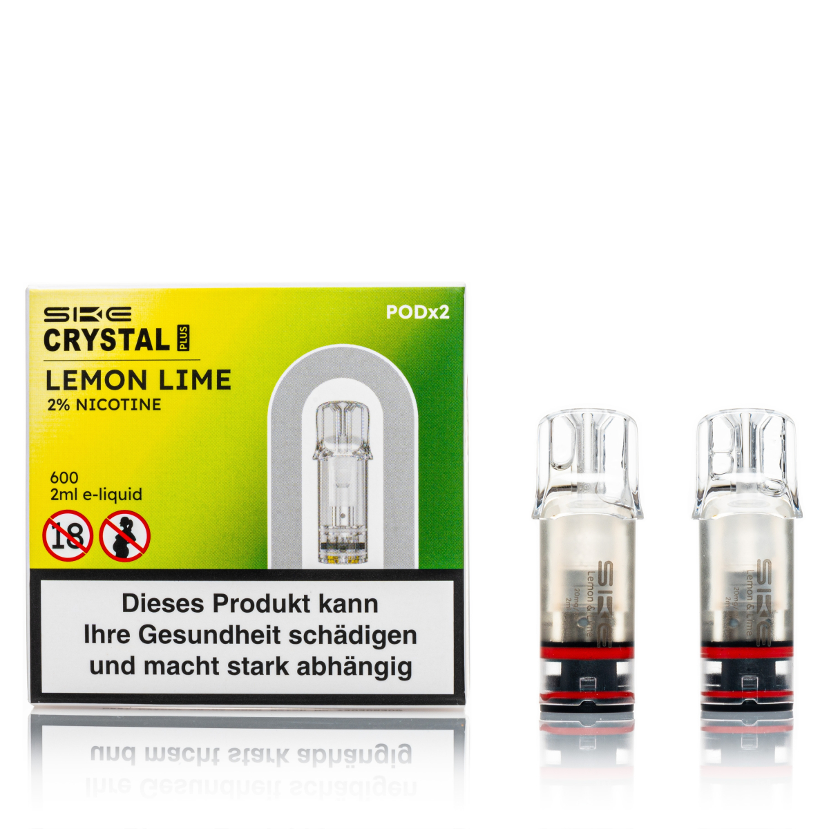 SKE Crystal Plus Pods - Lemon Lime - Zitrone Limette 20mg