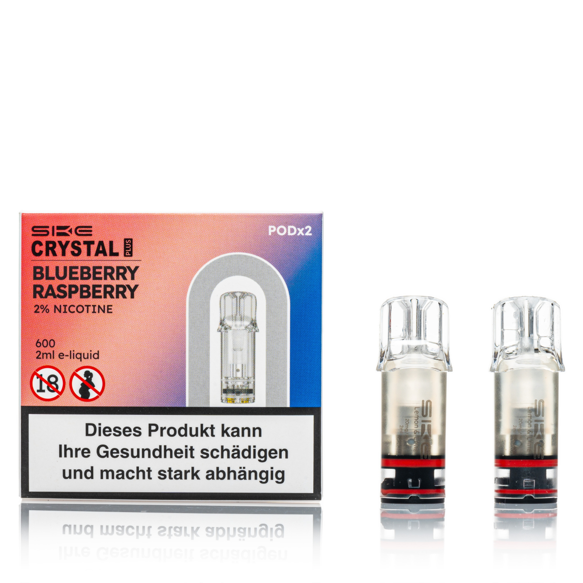 SKE Crystal Plus Pods - Blueberry Raspberry - 20mg Nikotin