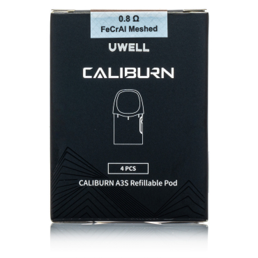 Uwell - Caliburn A3S Pod - 4 Stück 0.8 Ohm