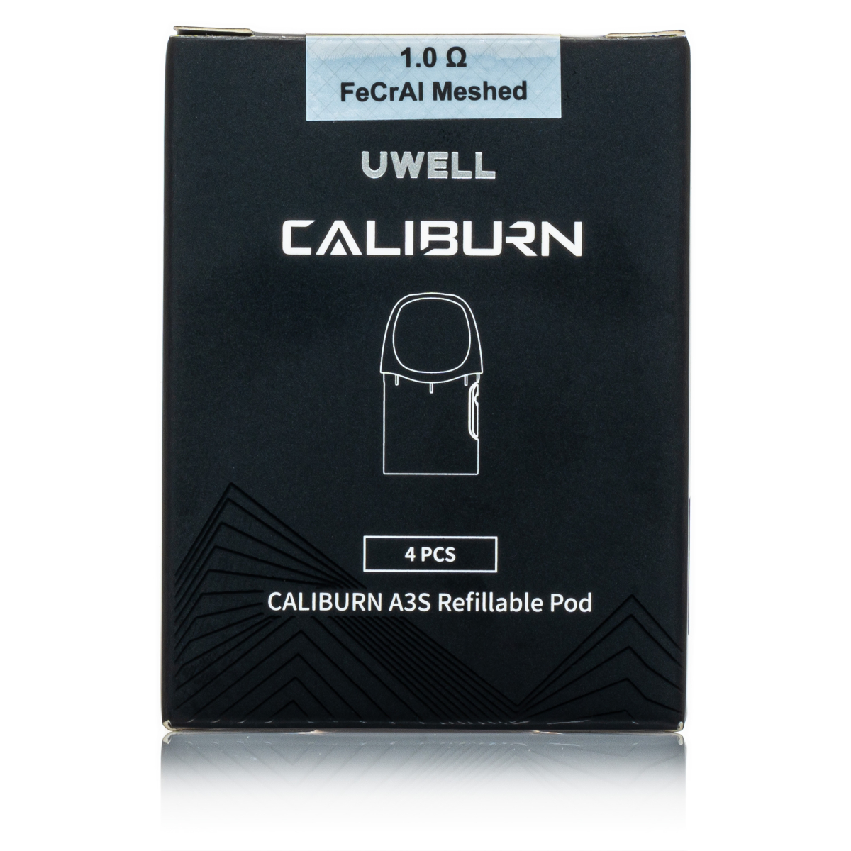 Uwell - Caliburn A3S Pod - 4 Stück 1.0 Ohm